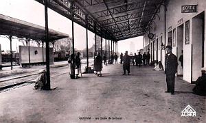 GUELMA - GARE - QUAI